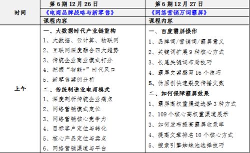 电子商务专业所需技能